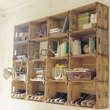 The Recycling And Repurposing Possibilities Are Endless Apple Crate Shelves Home Diy Home Decor