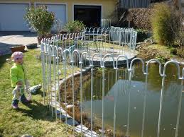 Die Lieferung Verlief Schnell Und Reibungslos Der Zaun Teichzaun Light 125 Ver In 2020 Zaun Garten Teich Gartenteich