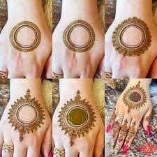 20 Step By Step Mehndi Designs For Beginners Circle Mehndi Designs Mehndi Design Images Mehndi Designs