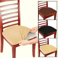 The backrest is button tufted which adds extra beauty. Dining Chair Seat Covers For Sale In Stock Ebay