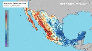 El tiempo en México este fin de semana: condiciones invernales por dos masas polares-árticas generando lluvias y frío