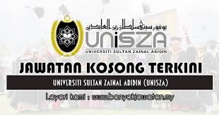 Permohonan jawatan kosong dan kerja kosong di malaysia. Jawatan Kosong Di Universiti Sultan Zainal Abidin Unisza 7 April 2019 Kerja Kosong 2020 Jawatan Kosong Kerajaan 2020