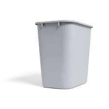 Coastwide Professional Indoor Trash Can Without Lid Gray Soft Molded Plastic 7 Gallon Cw56431 Staples Trash Can Indoor Trash Cans Waste Basket