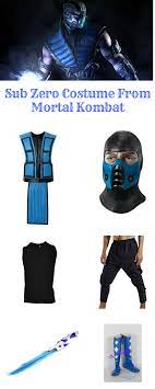 The Complete Guide To Become Sub Zero Costume From Mortal Kombat Sub Zero Costume Costumes Cosplaystyle