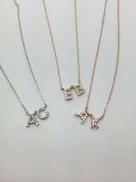 Detailsstyle It Out With This Handcrafted 14k Gold Multiple Petit Diamond Initials Necklace Chose Two Gold Necklace Diamond Initial Necklace Necklace Online
