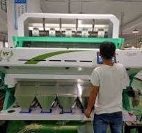 220v 50hz 2.9kw Multifunction Color Sorter , Sea Salt ...