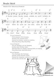 Hier findest du kostenlose kinderlieder texte und noten auch zum download. Bruder Jakob Kinderlied Kanon In 33 Sprachen Babyduda Liederbuch