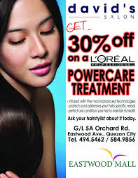 To My Friends In Manila Please Avail Yourself Of The David Salons Promo At The Location On The Flyer Kin Salon Advertising Salon Promotions Advertising Flyers