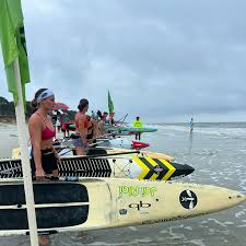 What you are looking at is PEAK ATHLETIC FORM! This is Madeline Miller  (soon to be Fields) the new Women's National Paddle Champion! Now not only  is she the best soon to