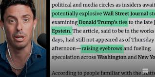 Trump-Epstein Scandal About To Get Far Worse, WSJ Report Imminent