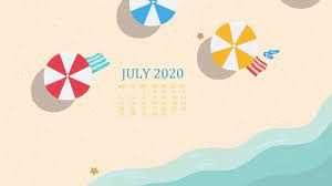 July 2020 Desktop Background Calendar Calendar Wallpaper Desktop Calendar July Calendar
