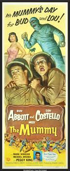 Abbott & Costello Meet the Mummy (1955) Original Insert Movie Poster -  Original Film Art - Vintage Movie Posters