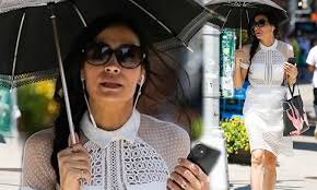 It's one most adults couldn't handle. Famke Janssen Looks Summery In A Sheer White Dress In Nyc After Wrapping Movie Door Mouse Daily Mail Online