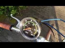 Vintage Fahrradtacho Analog Und Mechanisch Youtube