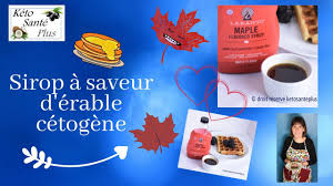 Sirop A Saveur D Erable Keto Cetogene Faible En Glucide Video Recipe Video Keto Dessert Keto Lchf