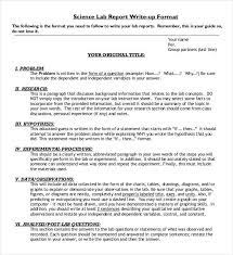 Lab Report Template Word 9 Templates Example Templates Example Lab Report Report Template Lab Report Template