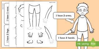 50 + human body sounds list with picture | englishan. Free Body Part Counting Cut Out Activity Teacher Made