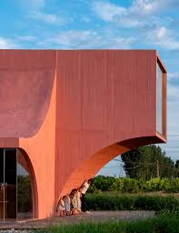 Check spelling or type a new query. Sculptural Peach Hut Pavilion Built As Part Of Community Center In Rural China By Atelier Xi Rtf Rethinking The Future