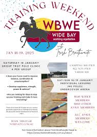 Our training weekend with Trish Braithwaite is full, but if you would like  to be