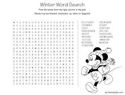 Grab a sharpie and write all the upper and lower case letters on them. Printable Disney Word Search Games Disneyclips Com