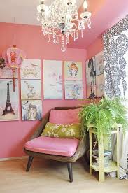 My Newly Decorated Office At Papaya Home Decor Paris Themed Room Pink Room