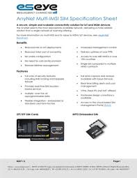 Check stock and pricing, view product specifications, and order online. Anynet Multi Imsi Sim Specification Sheet Manualzz