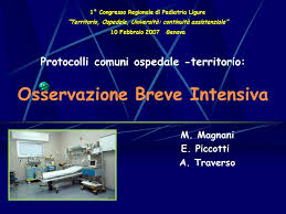 Jul 27, 2021 · 21 settembre 2020 ospedale di mirandola, l'obi pediatrica diventa h24 da oggi, lunedì 21 settembre, al santa maria bianca esteso a tutta la giornata l'orario dell'osservazione breve intensiva; Protocolli Comuni Ospedale Territorio Osservazione Breve Intensiva Ppt Scaricare