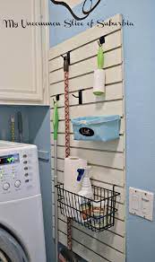 The laundry room is often an then the shelves were installed, making sure they are secure with drywall anchor clips. 15 Diy Ways To Give Your Laundry Room A Quick Makeover
