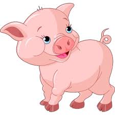 Funny Cartoon Pigs Farmyard Animal Clip Art Cute Pigs Pig Cartoon Pig Pictures