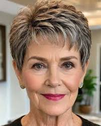 What do you think of this lady's short haircut?