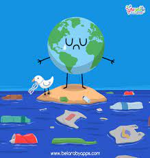 رسومات عن تلوث البيئة البحرية تلوث الماء للاطفال بالعربي نتعلم in 2021 ecology save water poster drawing earth drawings