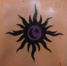 Stars and sun tattoos are getting popular day by day in these tattoos three stars are shown with sun. The Sun The Moon And The Stars Star Tattoos Sun Tattoo Meaning Sun Tattoo