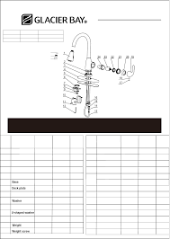 Buy products such as hardware house double handle kitchen faucet with side spray at walmart and save. Https Www Manualshelf Com Manual Glacier Bay Jy5000261 Replacement Part List English Html