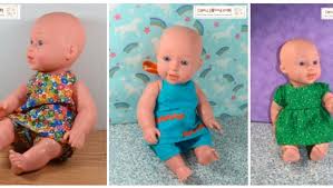 12 Inch Baby Doll Clothes Free Doll Clothes Patterns