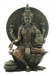 Hot hindu goddess of wealth prosperity lotus goddess lakshmi statue idols figure size hot hindu. Figure Lakshmi Goddess Of Fortune Collectible Statue Online Kaufen Bei Woonio Indischen Gottern Statuen Hindu