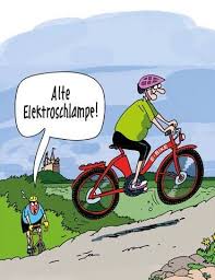 Alte Elektroschlampe Fahrrad Spruch Fahrrad Zitate Lustige Cartoons