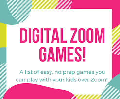 Digital Zoom Game Ideas Zoom Games Games For Kids Classroom Zoom Games For Kids