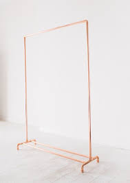 Black And Gold Clothes Rail Pin On Perchero