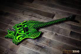 Out Of The Case: Jackson Custom Shop Legend of Zelda “Zoraxe” | The Music  Zoo