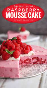 Sugar Free Raspberry Mousse Cake No Bake Jello Dessert Recipe Recipe In 2020 Jello Dessert Recipes Dessert Recipes Mousse Cake