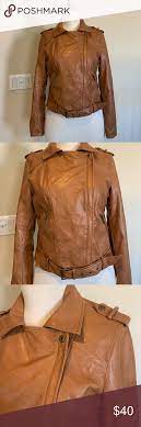 American Rag Cie None Leather Moto Jacket Sz Large Leather Moto Jacket Moto Jacket Jackets