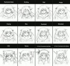 63 Best Anime Manga Expressions Images In 2019 Drawing