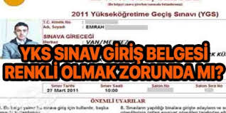 Yks sınav giriş belgesi nasıl, nereden alınır? Yks Sinav Giris Belgesi Haberleri Yks Sinav Giris Belgesi Son Dakika Haber Basliklari