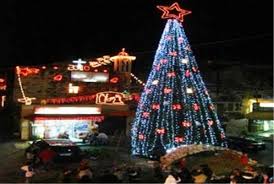 Syria Middle East Christmas Tree And Lights Christmas Worldwide Christmas Display Christmas