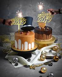 New Year Wish Chocolate Bonne Anne No Bake Cake New Year S Cake Cake