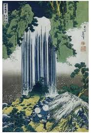 Yoro waterfall in mino province (mino no kuni yoro no taki), from the series tour of the waterfalls in various provinces (shokoku takimeguri) | the art institute of chicago. Katsushika Hokusai Yoro Waterfall Mino Province Art Poster Print Posters Allposters Com Posters Art Prints Hokusai Katsushika Hokusai