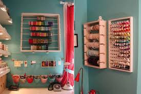 To mount a pegboard with washers, you'll need long screws (about 2″ long) and a bunch of washers that will fit on the screws. In One Woman S Craft Storage System Surface Area Trumps Depth Core77