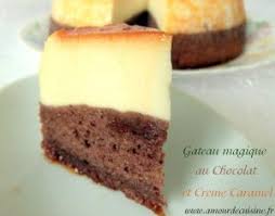 Gateau Impossible Au Caramel Amour De Cuisine Recette Gateau Magique Chocolat Creme Caramel Gateau Magique
