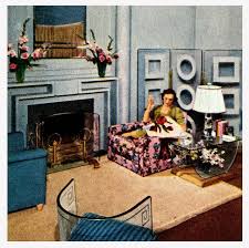 Deco Interior 1939 Interior Deco Vintage Interior Vintage Living Room