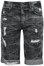 Maybe you would like to learn more about one of these? Fashion Victim Destroyed Washed Shorts Shorts Black Batzo Price Comparisons